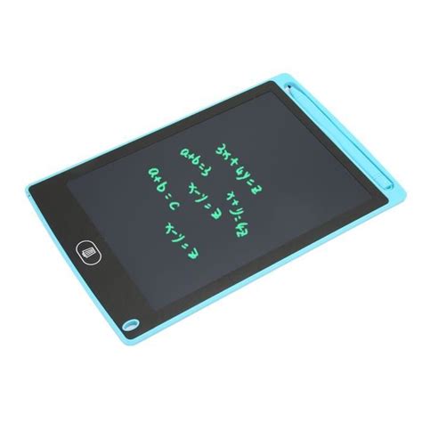 Tmishion Tablette D Criture Lcd Pouces Bleu Clair Cdiscount Jeux