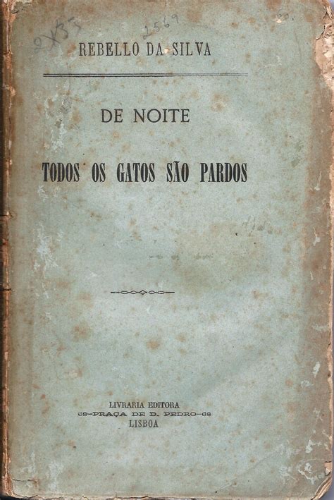 DE NOITE TODOS OS GATOS SÃO PARDOS by SILVA Luiz Augusto Rebello da