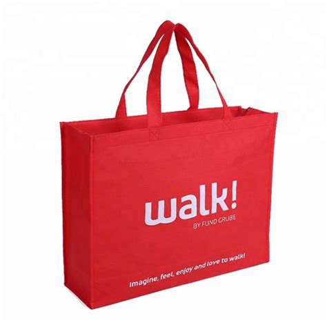 Promotional Non Woven Reusable Shopping Bag Green Tec Promotional