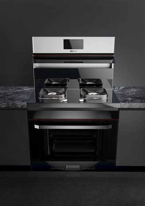 Intelligent Integrated Stove System With Steam Oven Special Mention