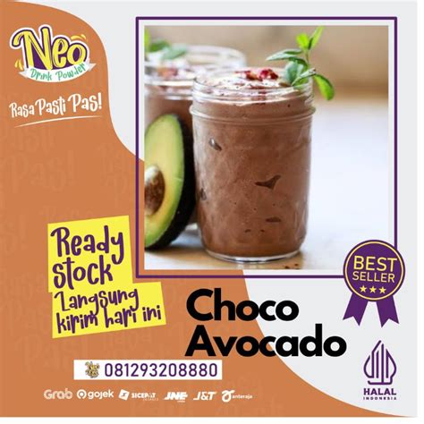 Jual Bubuk Minuman Rasa Choco Avocado Kg Choco Avocado Powder Bubuk