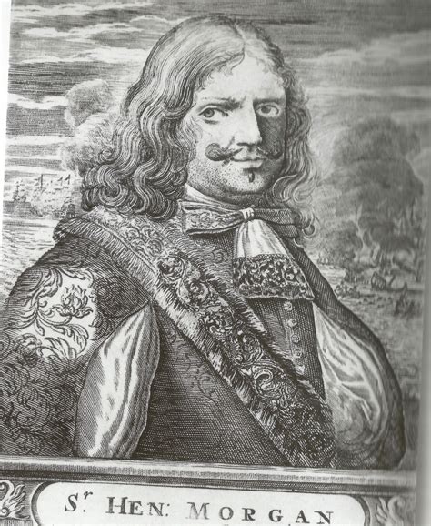 Sir Henry Morgan Famous Pirate And Governor Of Jamaica His Two