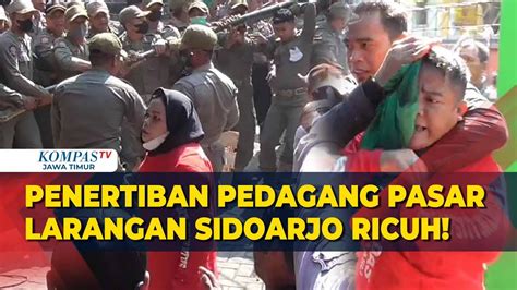 Ricuh Penertiban Satpol PP Hingga TNI Ditolak Keras Sejumlah Pedagang