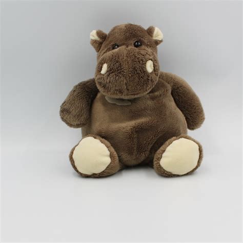 Doudou Hippopotame Marron HISTOIRE D OURS