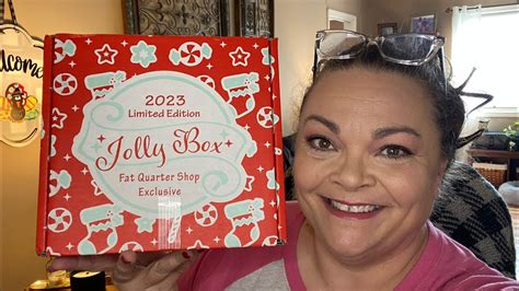 2023 Limited Edition Jolly Box Fat Quarter Shop Exclusive YouTube