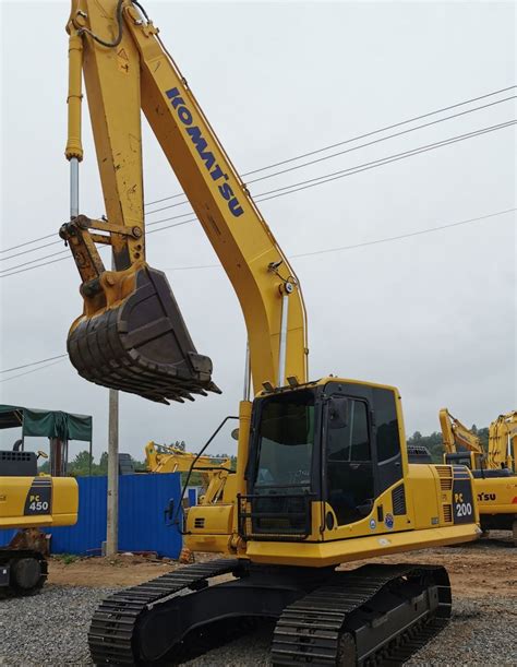 High Quality Excavator Secondhand Komatsu Pc Used Backhoe Track