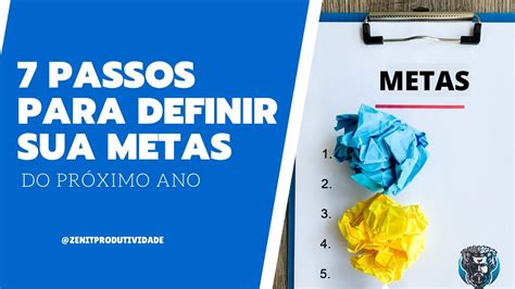 7 PASSOS PARA DEFINIR E ATINGIR SUA METAS YouTube