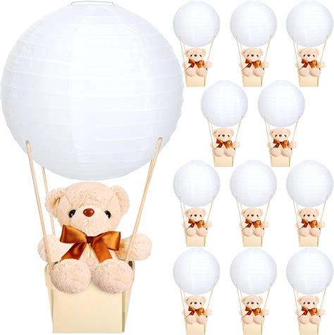 Amazon Baquler Sets Baby Shower Hot Air Balloon Table Centerpieces Diy Paper Lanterns