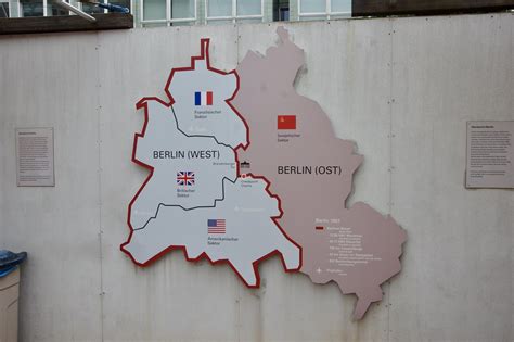 East And West Berlin On Map