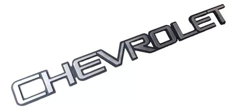 Emblema Letras Chevrolet Silverado Compuerta Tipo Original MercadoLibre