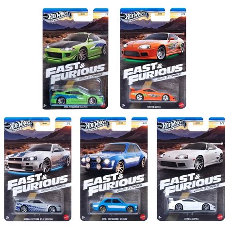 Set Masini Hot Wheels Silver Series Fast Furious TimodorToys Ro