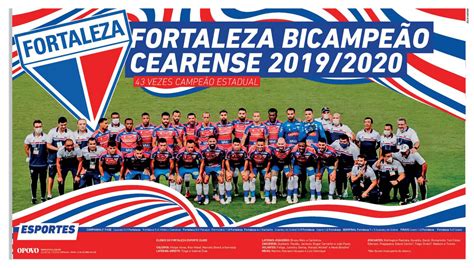 Baixe o pôster do Fortaleza campeão do Campeonato Cearense 2020