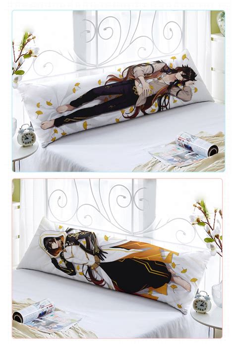 Genshin Impact Zhongli Dakimakura Anime Hugging Body Pillow Etsy