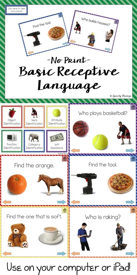 Basic Concepts And Receptive Language Activity Speechy Musings