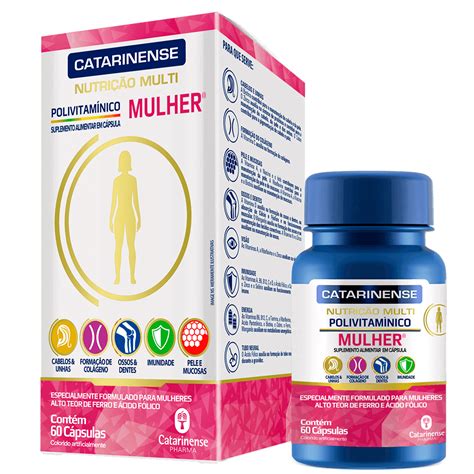 Polivitamínico Multi Mulher Catarinense Pharma