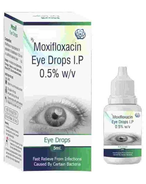 Top 10 Best Moxifloxacin Eye Drops IP Manufacturers In India