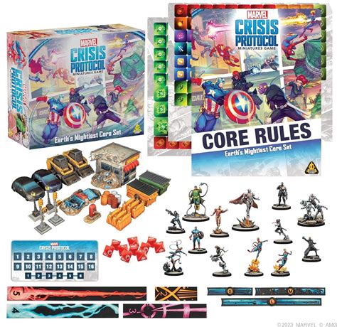 Marvel Crisis Protocol Earth S Mightiest Core Set Board Game Review