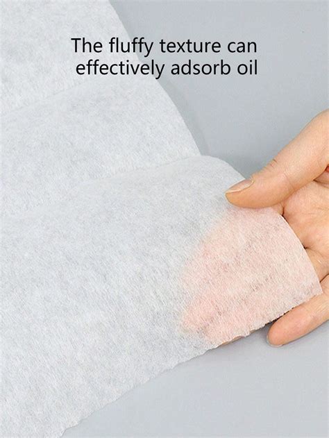 1 Pack 12pcs Kitchen Hood Filter Screen Oil Absorbing Paper Anti Oil