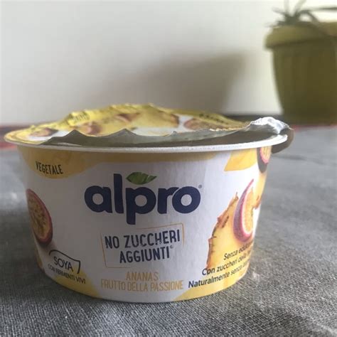 Alpro Yogurt piña y fruta de la pasión Review abillion