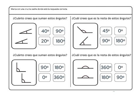 Sumas De ángulos Pdf