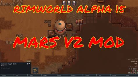 Rimworld Mars V2 Mod Returning To Mars Rimworld Alpha 15 Modded Let