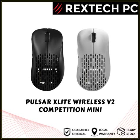 Pulsar Xlite Wireless V2 / V2 Mini Competition - Black / White | Shopee ...