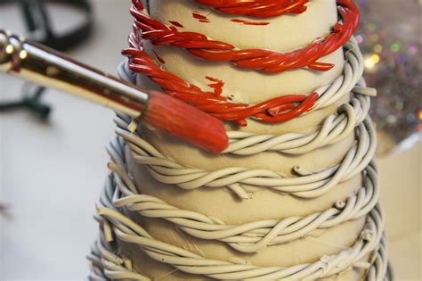 Red Licorice Christmas Tree