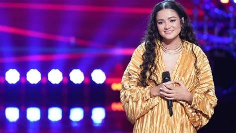 The Voice 25 Playoffs Madison Curbelo Sings Chill Inducing Landslide