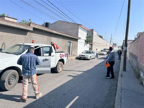 Caasim Recorre Calles Con Reporte Por Falta De Agua Al Sur De Pachuca