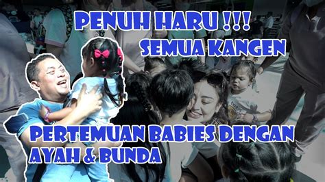 PENUH HARU 13 BABIES JEMPUT AYAH BUNDA KE BANDARA YouTube