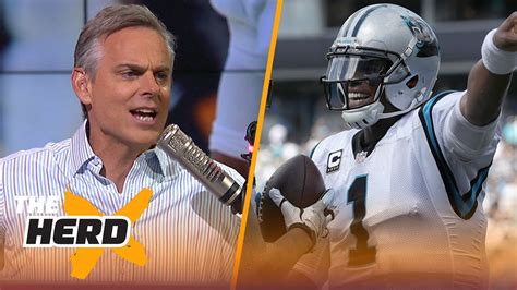 Colin Cowherd Explains Why Cam Newton And Russell Westbrook Are Similar Nfl The Herd Youtube