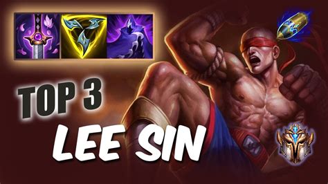 Wild Rift Lee Sin Top S Rush Challenger Ranked Game Build