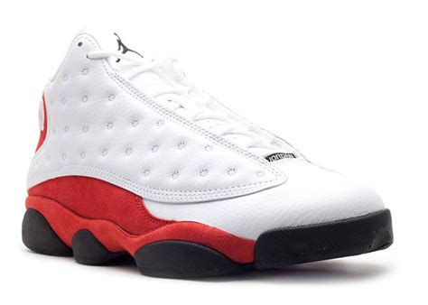 Air Jordan 13 Retro 2010 White Black Varsity Red 414571 101 Air