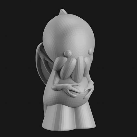 Modelo De Impressão 3d Cthulhu Stl