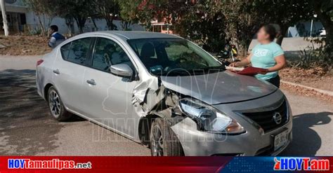 Hoy Tamaulipas Accidentes En Tamaulipas Conductora Causa Choque Y