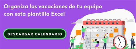 Plantilla Excel Para Las Vacaciones De Los Empleados Gratis