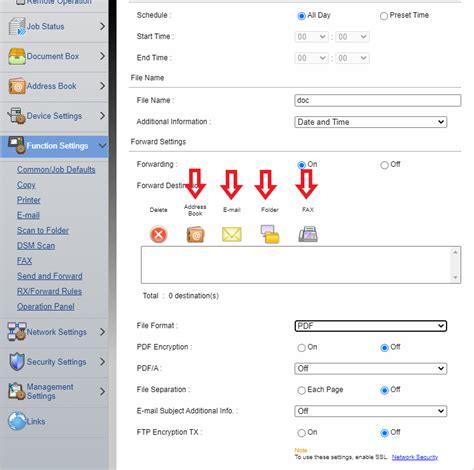 Kyocera Fax Forwarding Fax Forwarding To Email Kyocera Mfp Fax