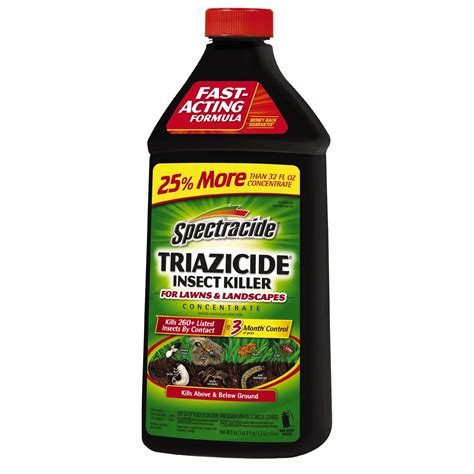 Spectracide Concentrate Triazicide Lawn Landscapes Insect Killer 40