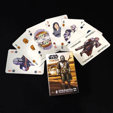 Star Wars The Mandalorian Cartes à jouer Elbenwald