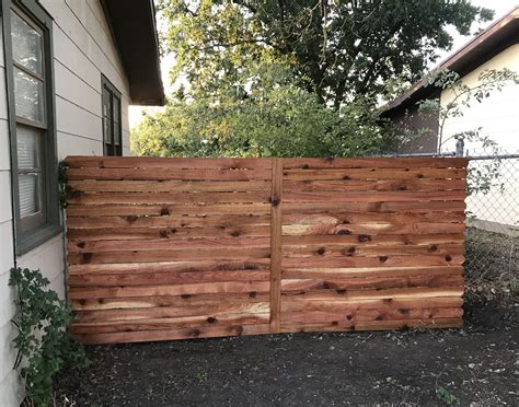 Idea To Cover Up Chain Link Fence