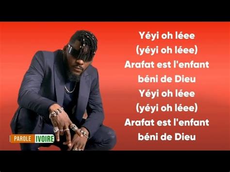 Arafat DJ Enfants Béni parole lyrics YouTube