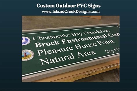 Custom PVC Outdoor Signs