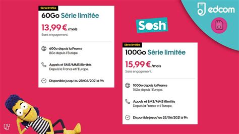 Sosh Propose Deux Nouveaux Forfaits Mobiles Sans Engagement