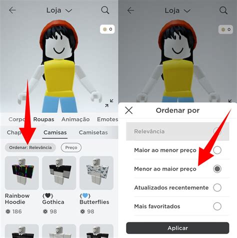 Como conseguir roupas grátis no Roblox