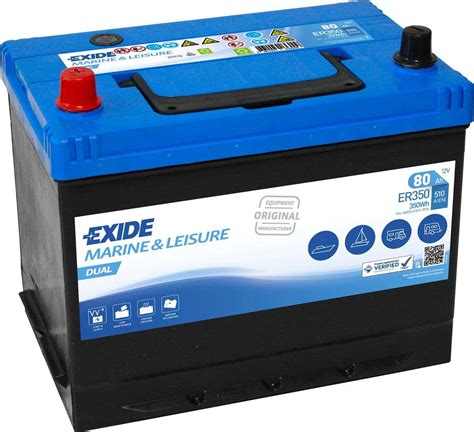 Exide Er Dual Leisure Battery Ah Porta Power Pp Supply