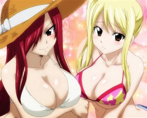 Erza And Lucy Sexy By Tysonasinger19 On Deviantart