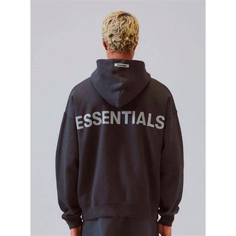 Fear Of God Essentials 写真実物即納リフレクターパーカー メンズ レディース Fog Essentials フィアオブ