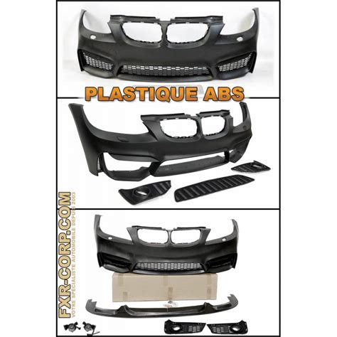 PARE CHOC AVANT BMW M4 EN PLASTIQUE ABS POUR BMW E92 ET E93 PHASE 1