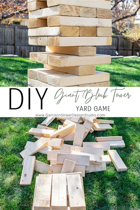 Build Your Own Giant Jenga