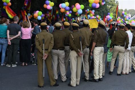 Pictures India S First Pride March Since Gay Sex Was Decriminalised PinkNews